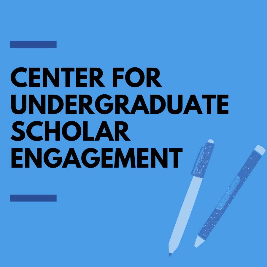 link to center for undergraduate scholar engagement